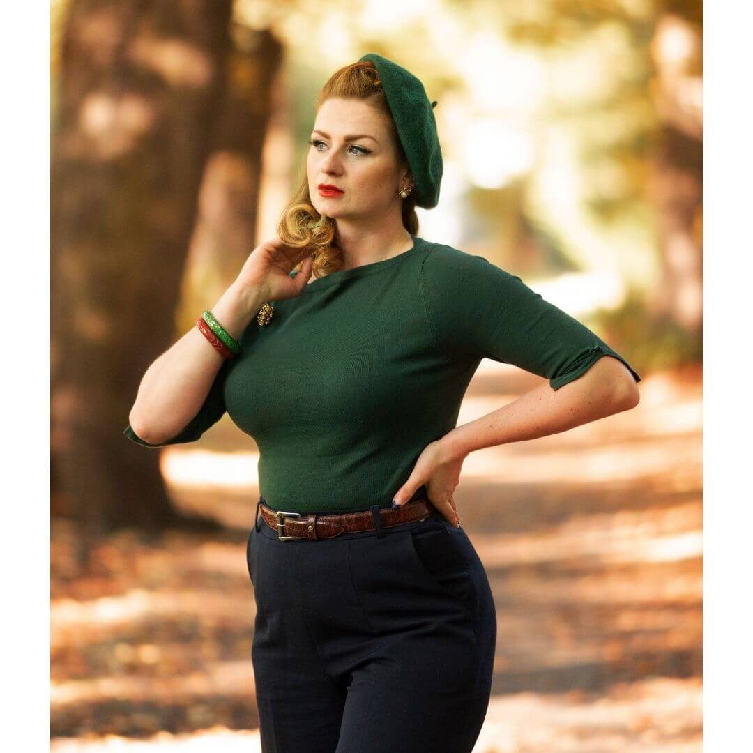 French Chic - How To Wear a 1930s Style Beret