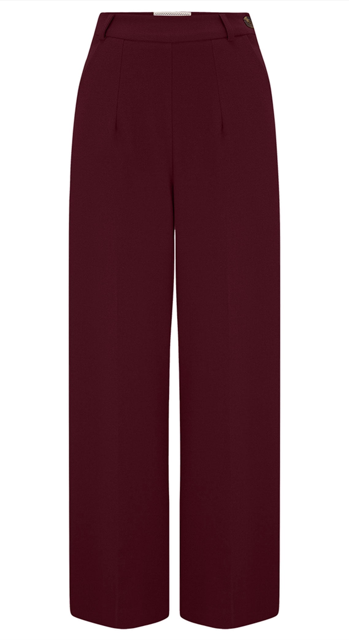 Buy Wardrobe by Westside Burgundy Flared Pants for Online  Tata CLiQ