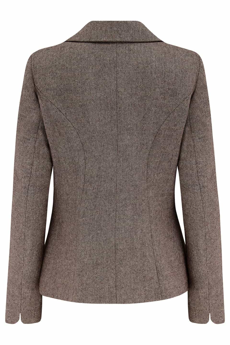 Women’s 1940s Tailored Herringbone Blazer Jacket with Matching Suit | Weekend Doll 