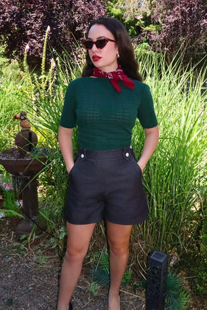 Lana Sweater in Bottle Green