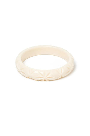 Splendette Midi Salty Heavy Carve Bangle | 1940s & 50s Style | Weekend Doll 