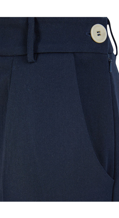 1930s and 40s Classic High Waist Wide Leg Trousers
